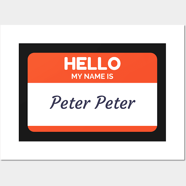 peter peter pumpkin eater Wall Art by amitsurti